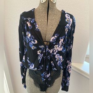 Free People Bodysuit (Size XS)